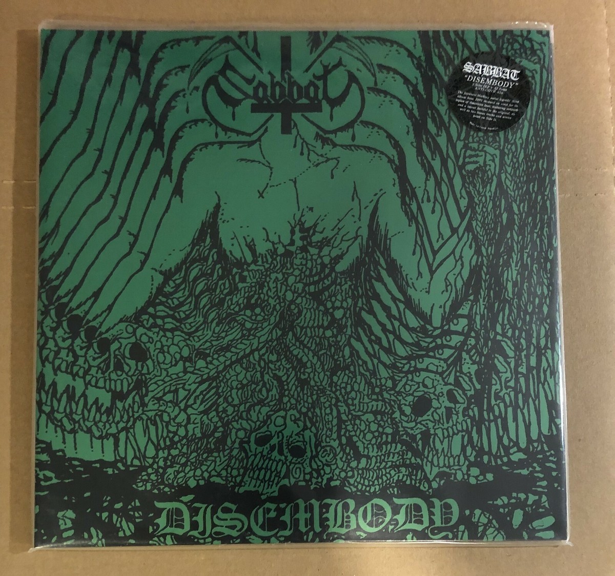 LP: SABBAT - Disembody NEW UNPLAYED 2xLP REISSUE with POSTER | eBay