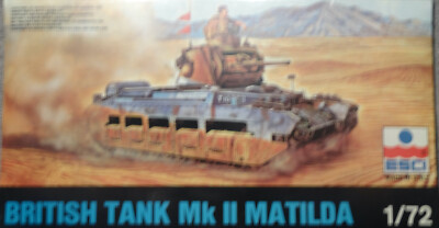 ESCI   8036    1-72   Britisch Tank Mk II Matilda - Bausatz  - Angebot 3