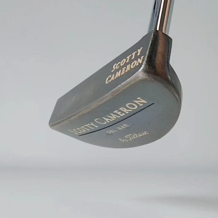 左　ガンブルー　ニューポート　35インチScotty Cameron SCOTTY CAMERON DEL MAR Gun blue 35in Putter RH with Head