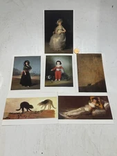 Lot Of 6! Museo Nacional Del Prado Postcards