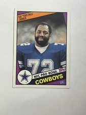 Ed “Too Tall” Jones 1984 Topps Chewing Gum Trading Card #242