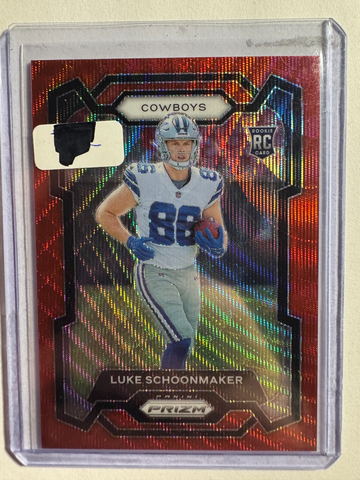 K272,012 - 2023 Panini Prizm Prizms Red Wave #325 Luke Schoonmaker #/149