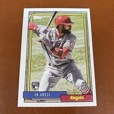 Jo Adell 2021 Topps Update Series 1992 Redux Rookie Card RC #T92-5 Angels Insert