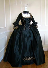 Antoinette Noble Dress Rococo French Royal Gothic Baroque Vampire Dress Fancy