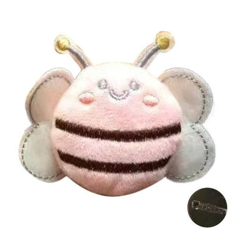 Cartoon Plush Hair Pin InsStyle Side Clip Hair Shape Accessories Kids Gift - Picture 3 of 9