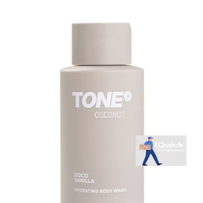 【Quick Completion】TONE Hydrating Body Wash - Coconut - 16 fl oz