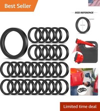 Compact 10-Piece Fuel Can Gasket Set - Reliable Sealing for Spouts