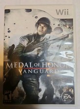 Medal of Honor: Vanguard Nintendo Wii 2007 Complete with Manual