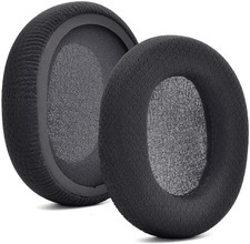 Arctis 3/5 / 7/9 Replacement Black Fabric Ear Pads Cushion Compatible with Steel