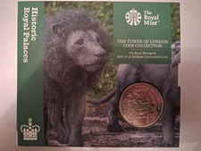2020 £5 coin Tower Of London Collection The Royal Menagerie Royal Mint BUNC