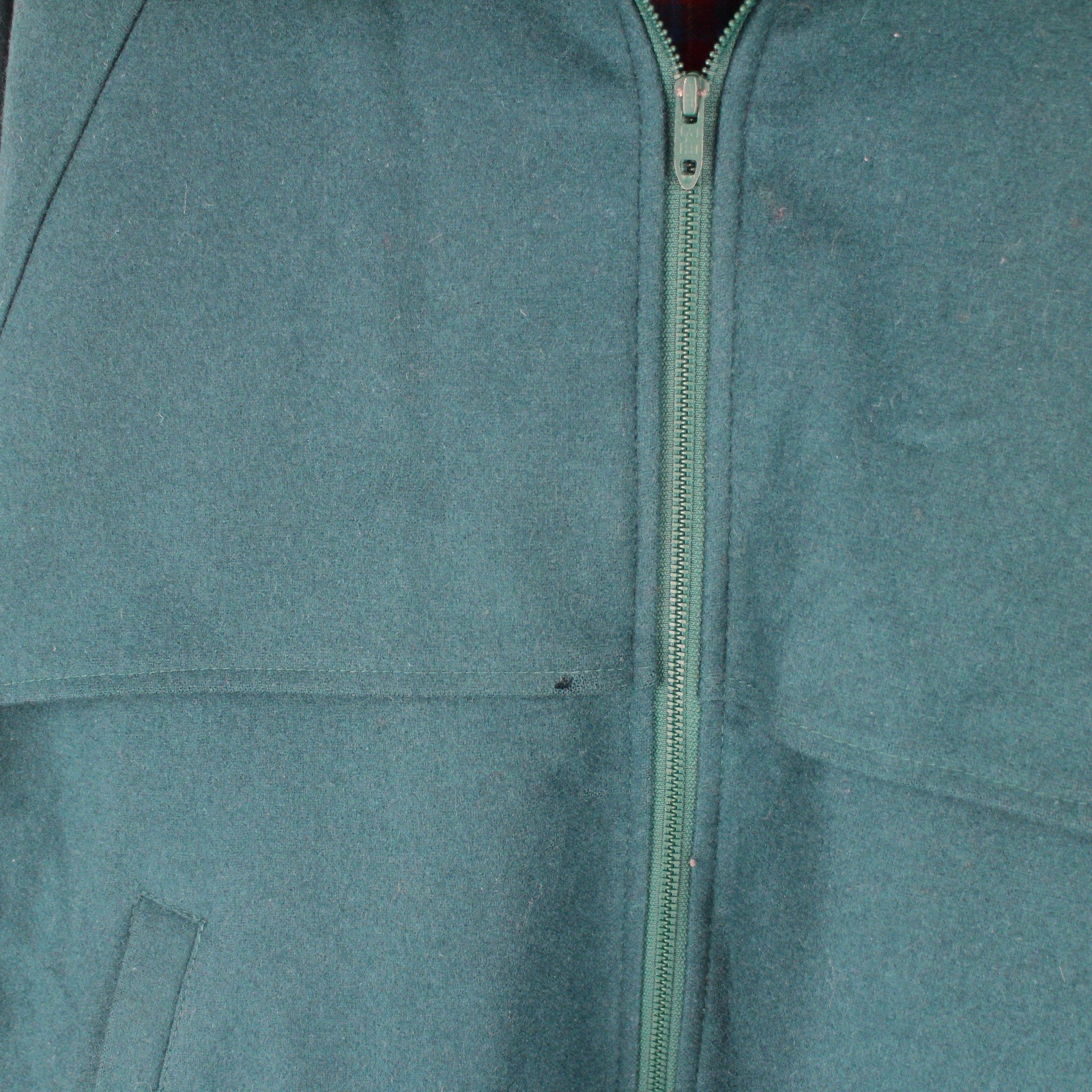 Vintage Pendleton Wool Jacket Plaid Lined Mens Sm… - image 5