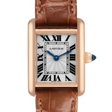 Cartier Tank Louis Rose Gold Ladies Watch WGTA0010 Card
