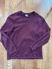 Sonoma Men  s Sweater Pullover Maroon Size Medium