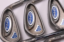 Ping G5 Irons / 3-PW / White Dot / Regular Flex Ping Shafts