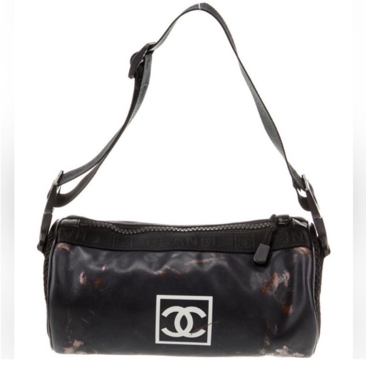 Vintage Chanel Sport Ligne Gradient Shoulder Bag image 4