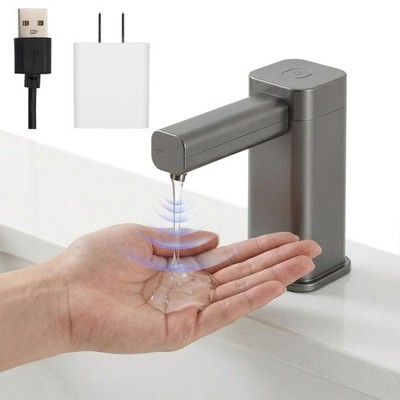 Automatic Dish Soap Dispenser for Kitchen, Touch-Free Sink Soap Pump with Sil...
