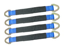 31" Axle Strap Rim Sling Pack of Four Blue Towing Reinforced Protection Sleeve