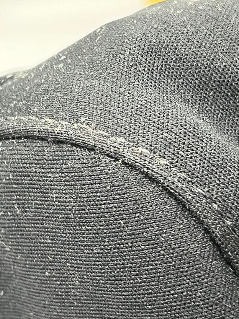 FENDI Mamma Baguette Shoulder Bag Nylon Black Silver thumbnail 7