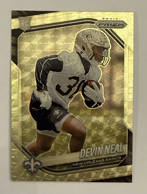 2025 Prizm GOLD VINYL Devin Neal 2/5 Saints