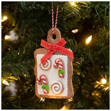 The Christmas Shoppe Baking Sheet Christmas Ornament 4.38"