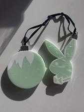 Edie Parker x Playboy christmas ornaments set