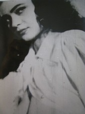 Vintage mid-1900s Kobel Photo, TATTOOED LADY., NICE, T-827 SWEET/SOUR