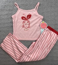 Dr Seuss Sleepwear Girls Youth Medium 7/8 The Grinch Cindy Lou Pajama Set
