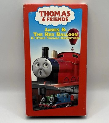 Thomas The Tank Engine & Friends James & Red Balloon VHS Video Tape Train Show