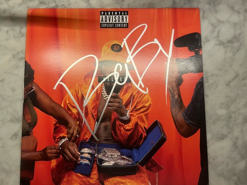 DaBaby signed autographed Blame It On Baby vinyl LP record AUTO RARE NEW