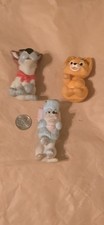 1988 Disney Oliver & Company Oliver Dodger Dog Georgette Poodle Figure McDonalds