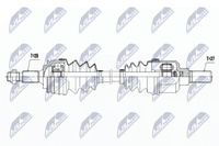 NTY NPW-PE-039 Antriebswelle Vorne Links FüR CitroËN Peugeot