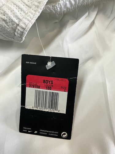 Nike Youth Shorts - White - Picture 8 of 8