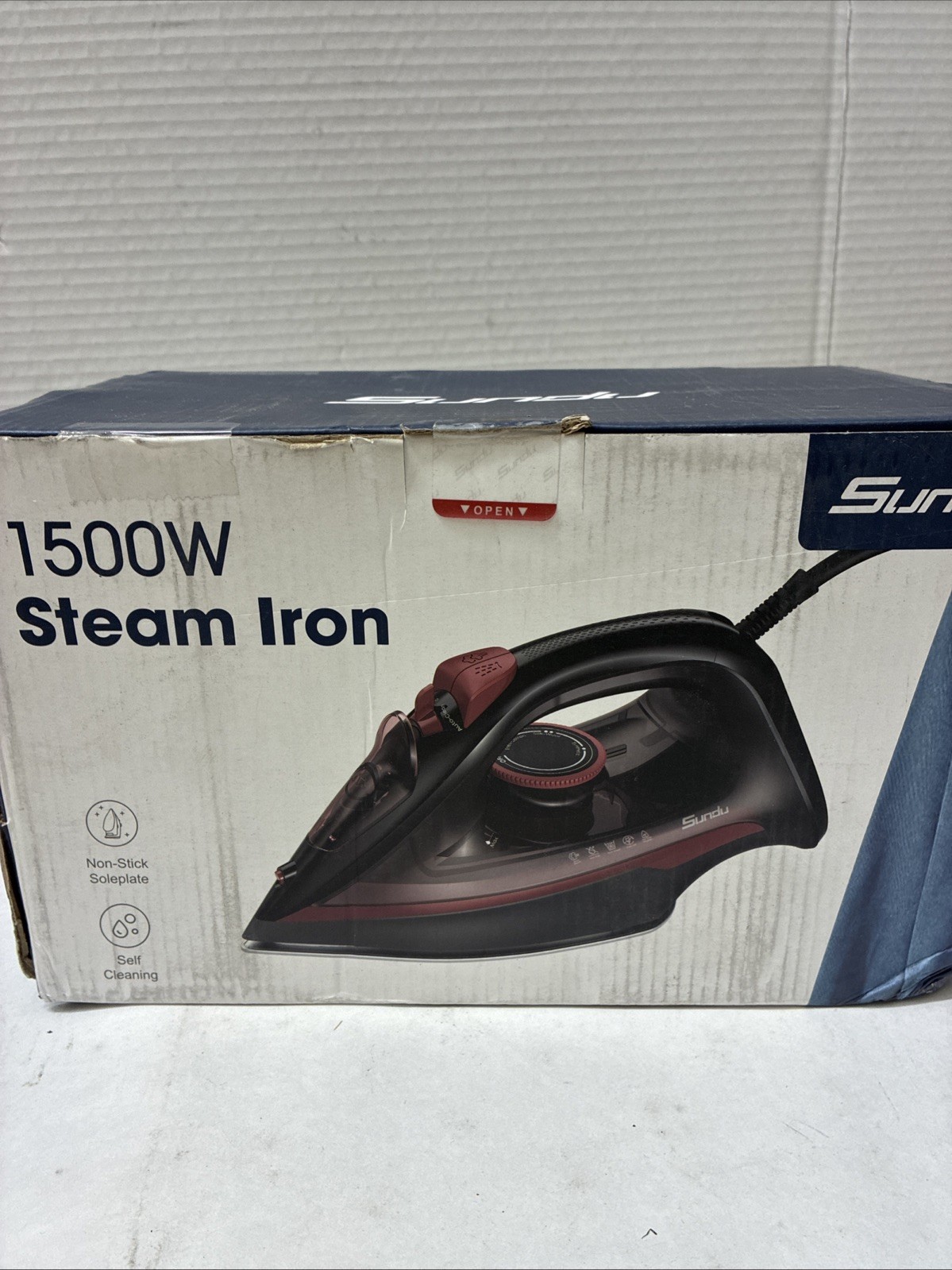 1500w Ceramic Soleplate Non-stick