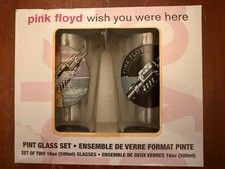 Pink Floyd Wish You Were Here Pint Glasses: 2-Pack by Pink Floyd, New in box