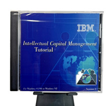 IBM Intellectual Capital Management Tutorial V2 Windows 95/98/NT Sealed Vintage