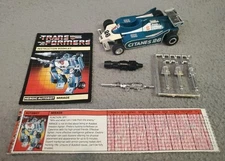 1984 G1 Transformers Mirage Complete w/ Instructions Tech Spec & Missile Tree