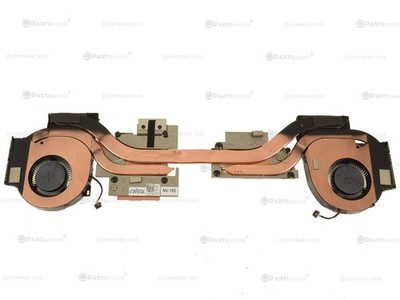 Dell OEM Precision 7540 CPU Graphics Heatsink Fan Assembly Fan Heatsink RX1Y7