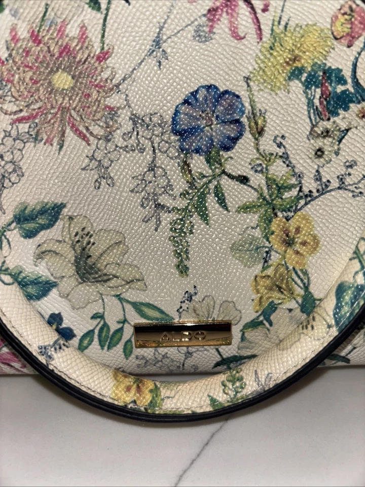 Bandolera Aldo para mujer Bolso de mano Bolso de hombro con diseño de flores Foto 2 de 4