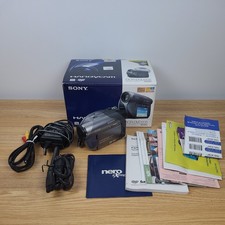 Sony DCR-DVD205 RW Handycam Camcorder WORKING Night Vision Video Player