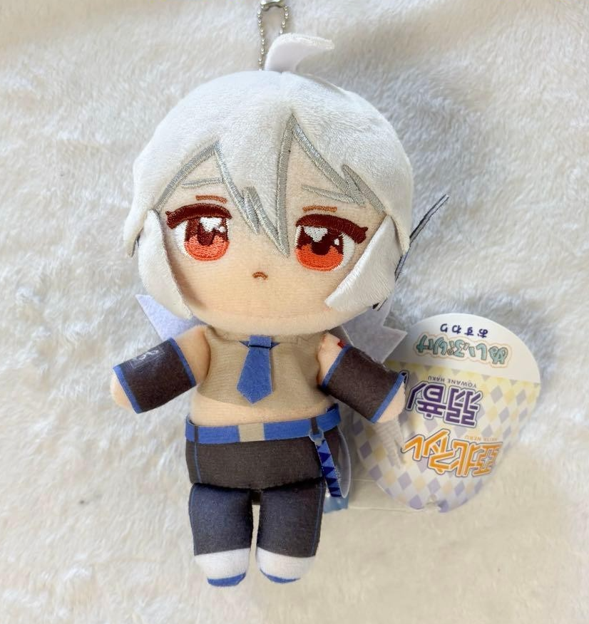 Akita Neru Yowane Haku Nuiprike Sitting Plush Doll Yowane Haku