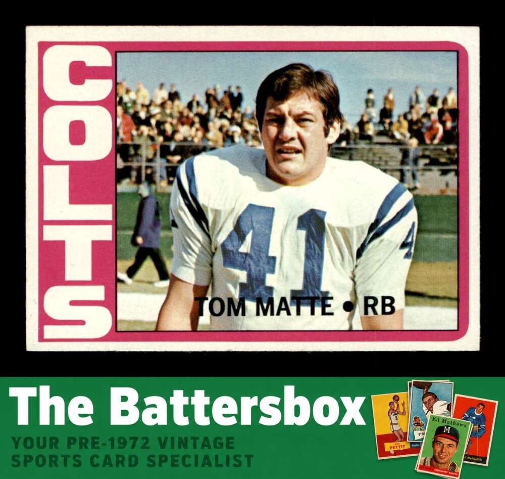 1972 Topps #216 Tom Matte   NM/NM+ X3756663