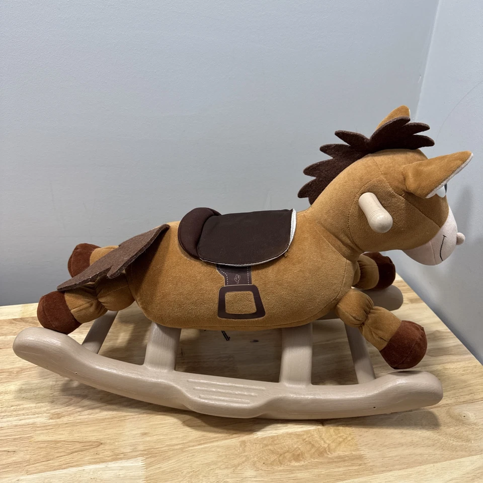 Toy Story Bullseye Rocking Horse Kiddieland Disney Pixar - NO SOUND - Image 2 of 4