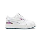 PUMA Karmen Ii Idol Bouncy Sky Lace Up  Toddler Girls White Sneakers Casual Shoe