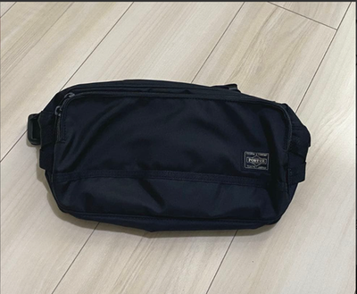#ad Yoshida amp; Co. Porter Flash Waist Bag BLACK 689 05951 Made in Japan Brand New $273.00