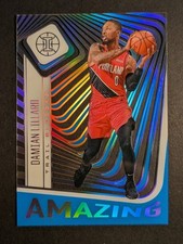 🏀🔥2020-21 Illusions Damian Lillard Amazing Sapphire, Portland Trail Blazers🏀