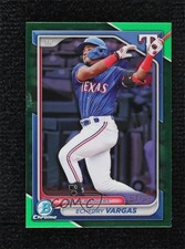 2024 Bowman Draft Chrome Green Refractor 67/99 Echedry Vargas #BDC-142 0lj0