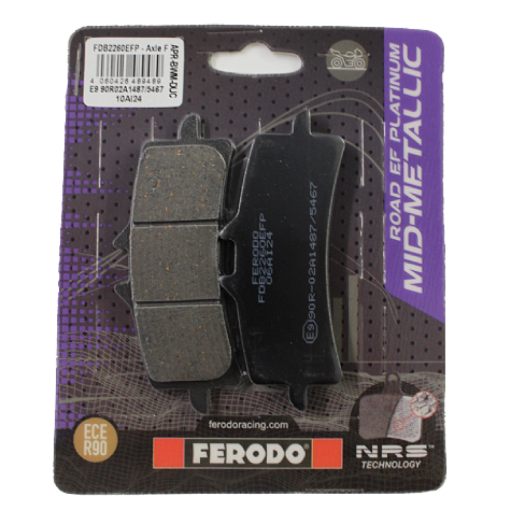 Ferodo Platinum Eco Front Brake Pad Fits Mv Agusta F4 1000 312R 08-09