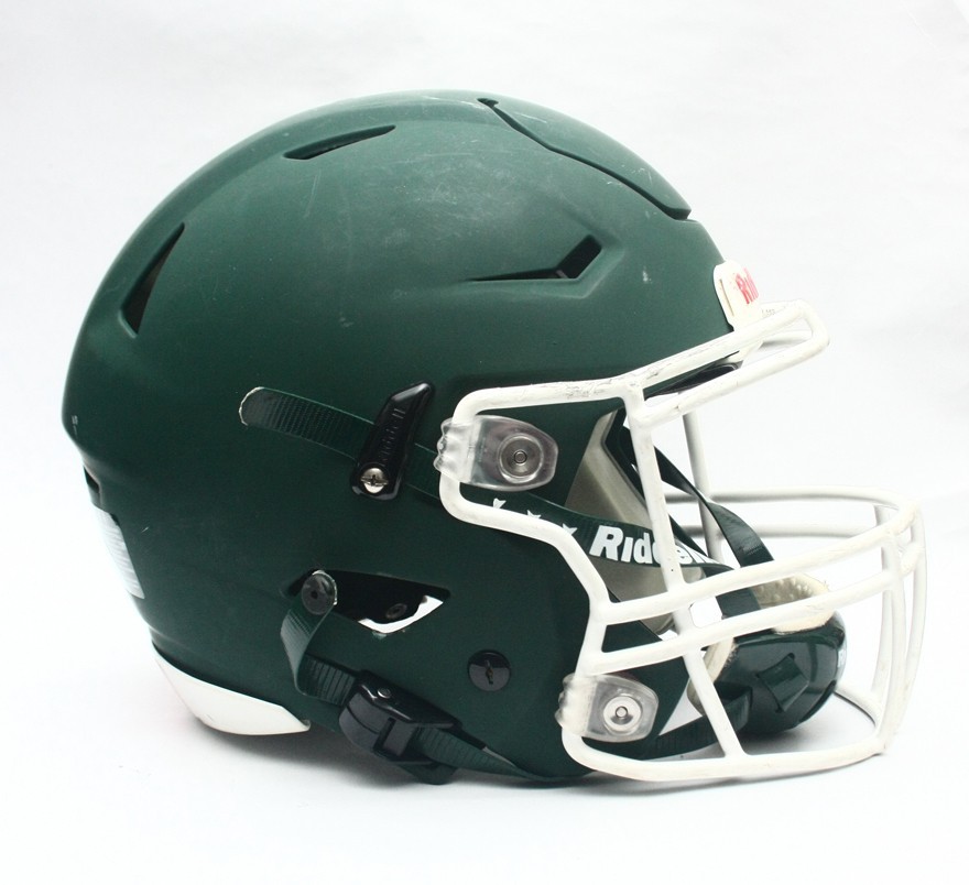 Game Used 2018 Riddell SpeedFlex Football Helmet - Adult Medium