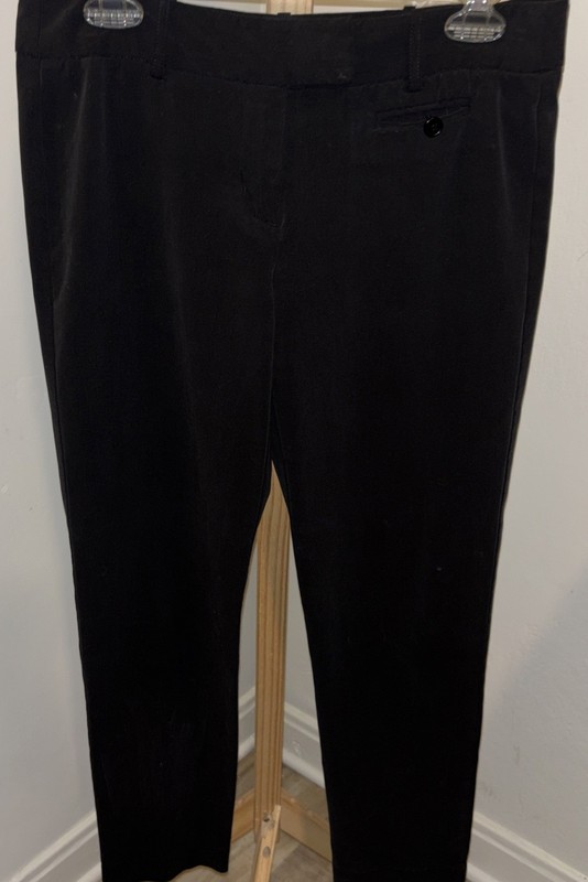 Angel Women’s Business Casual Black Pants Size Medium Slim Fit