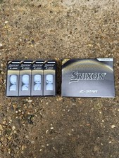 Srixon Z Star Golf Balls 12-Pack Brand New White Golf Balls Multiple Available